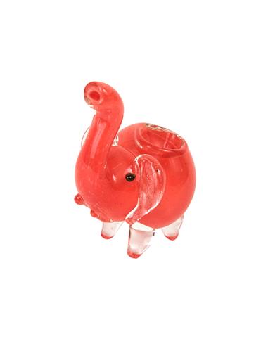 Glass Animal Elefante Rojo - Burning Loving