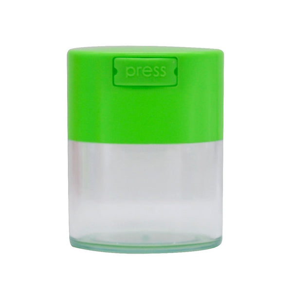 Contenedor transparente verde 300 ml