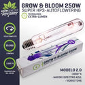 Ampolleta Grow & Bloom 250 W Grow Genetics