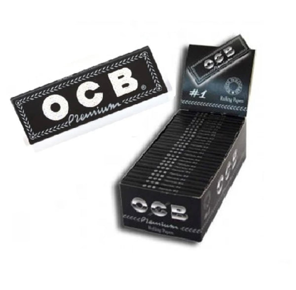 Papelillos Premium negro #1 OCB