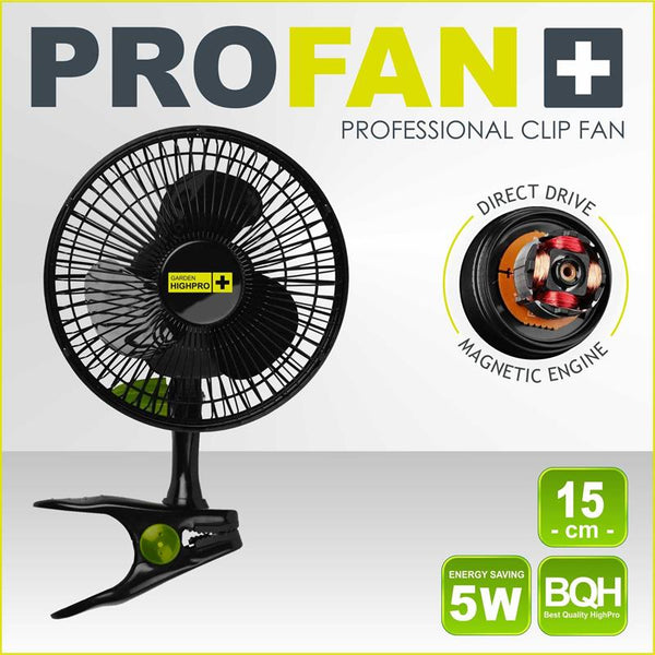 Ventilador Professional Clip Fan 5 W